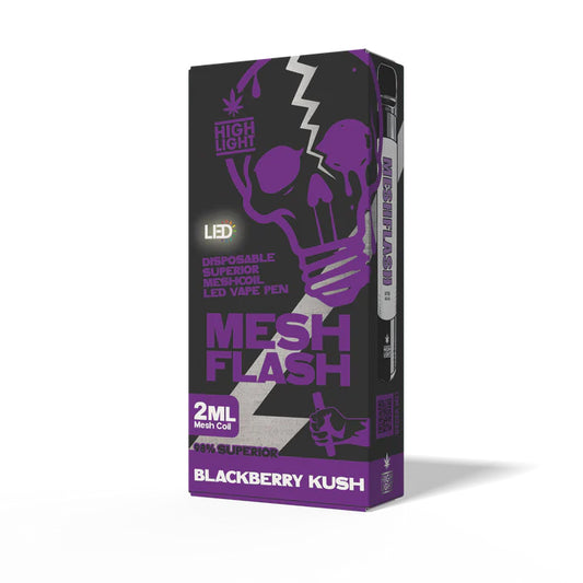 Mesh Flash H2 Superior Blend Vape - Blackberry Kush 2ml