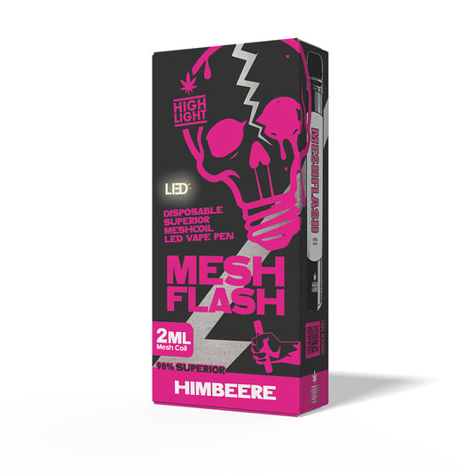 Mesh Flash H2 Superior Blend Vape - Himbeere 2ml