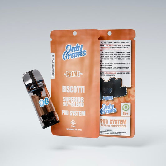Only Grams - Superior Blend - Biscotti 2ml POD