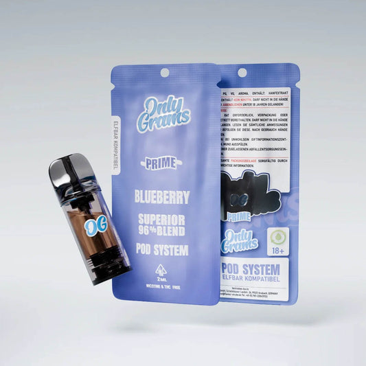 Only Grams - Superior Blend - Blueberry / Saphire 2ml POD