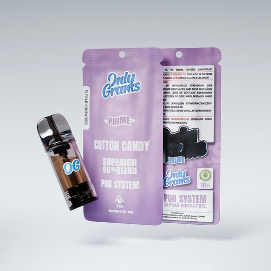 Only Grams - Superior Blend - Cotton Candy 2ml POD