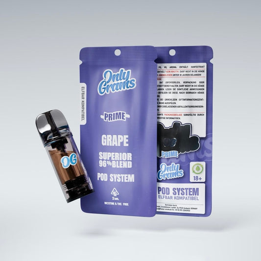 Only Grams - Superior Blend - Grape 2ml POD