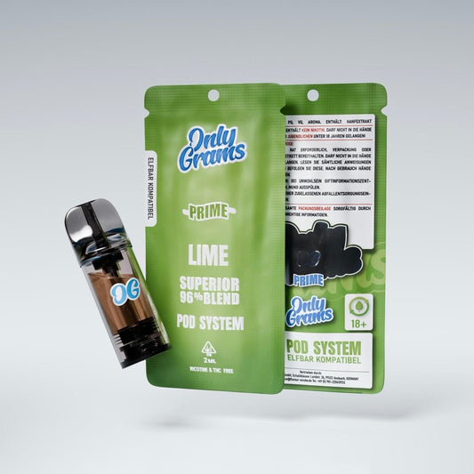 Only Grams - Superior Blend - Lime 2ml POD