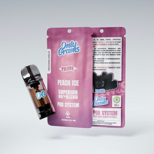 Only Grams - Superior Blend - Peach Ice / Icy Melba 2ml POD