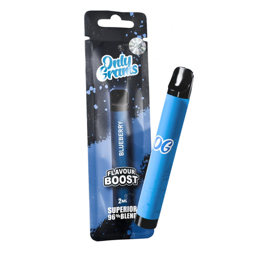 Only Grams - Superior Blend Vape - Flavour Boost Blueberry 2ml