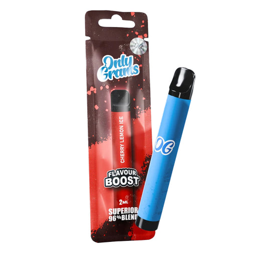 Only Grams - Superior Blend Vape - Flavour Boost Cherry Lemon Ice 2ml