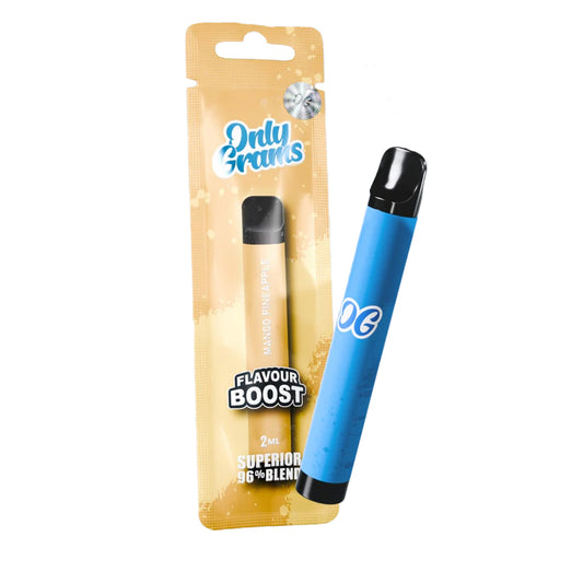 Only Grams - Superior Blend Vape - Flavour Boost Mango Pineapple 2ml