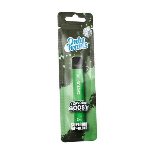 Only Grams - Superior Blend Vape - Flavour Boost Cactus Ice 2ml