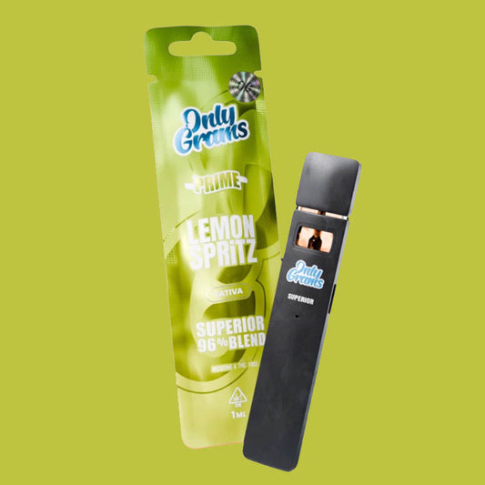 Only Grams Superior Blend Vape - Lemon Spritz 1ml