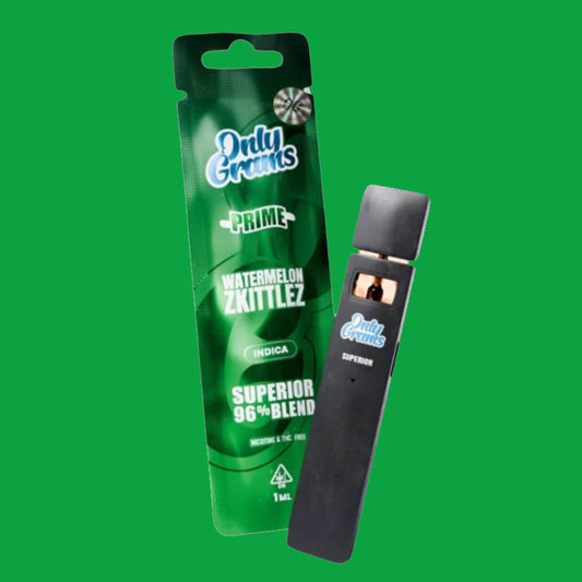 Only Grams Superior Blend Vape - Watermelon Zkittlez 1ml