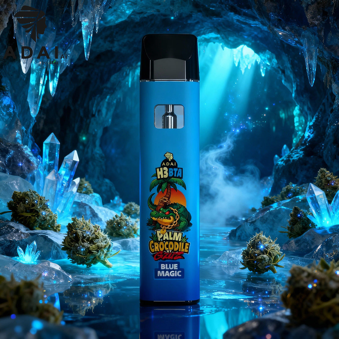 Palm Crocodile H3BTA Vape - Blue Magic 1ml