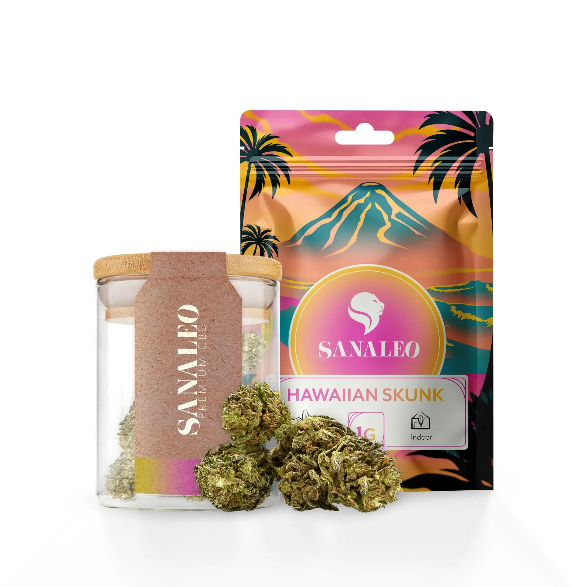 Sanaleo CBD Blüte - Hawaiian Skunk 6% 2g