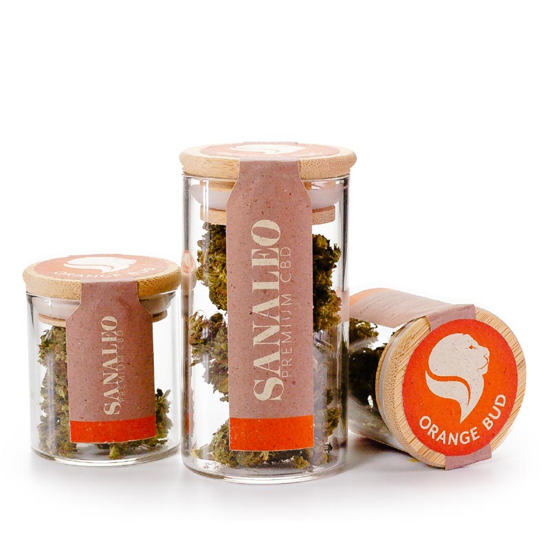 Sanaleo CBD Blüte - Orange Bud 8% 2g