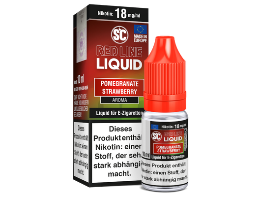 SC - Red Line Nikotin - Pomegranate Strawberry