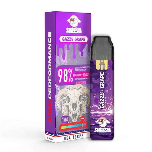 Sheesh - Superior+ Vape - Gazzy Grape 1ml