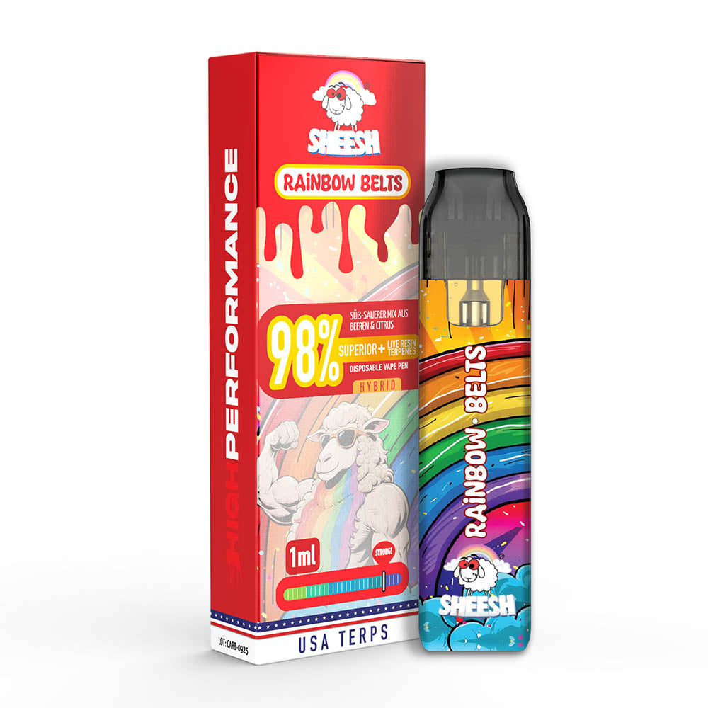Sheesh - Superior+ Vape - Rainbow Belts 1ml