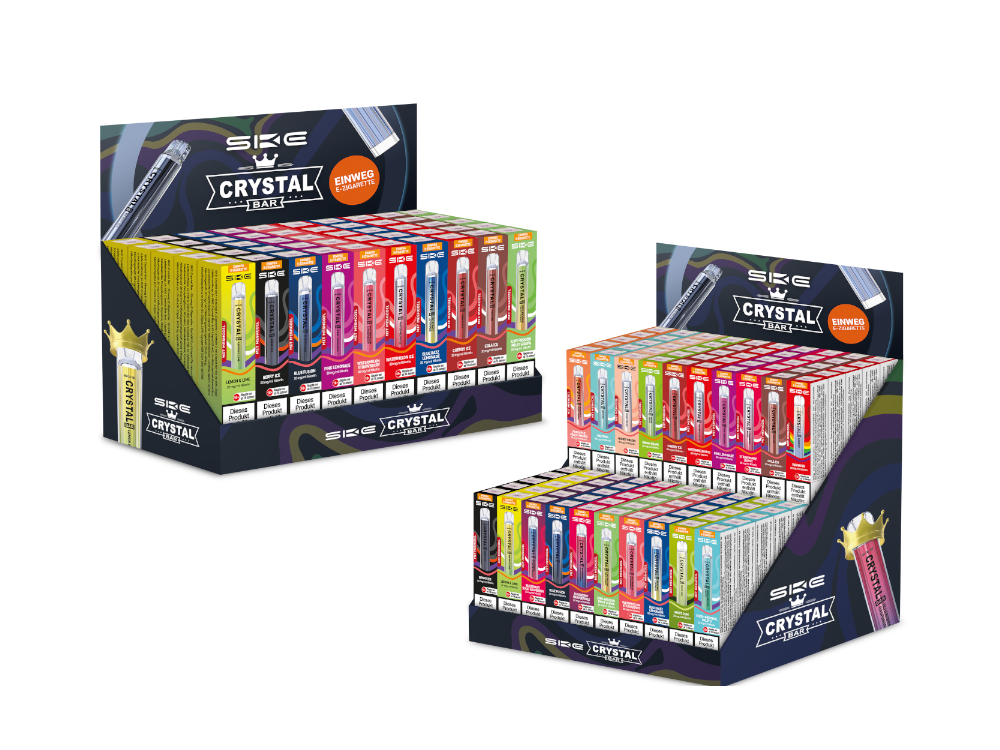 SKE Crystal Bar Leer-Display