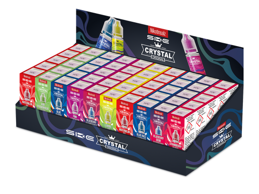 SKE - Crystal - Nikotinsalz Liquid - Leer-Display