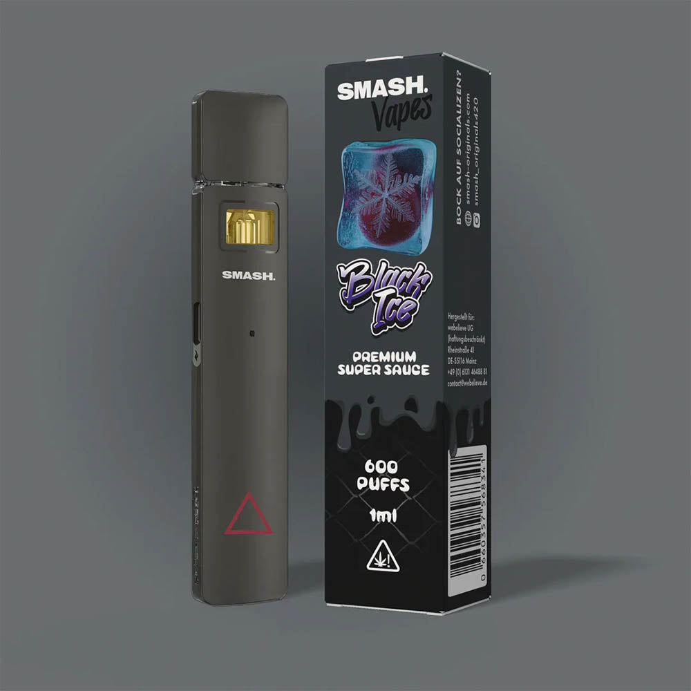 SMASH V3 Super Sauce Vape - Black Ice 1ml